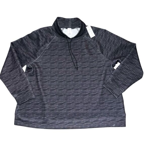 NWT LIVI Crowl Neck Drawstring Sporty Pullover Size 18/20 - Picture 2 of 9